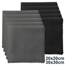 Paño de limpieza de pistola de microfibra, trapos de limpieza de pistola de silicona sin pelusa, toallitas de limpieza y pulido reutilizables, toallas para cuchillos de armas de fuego