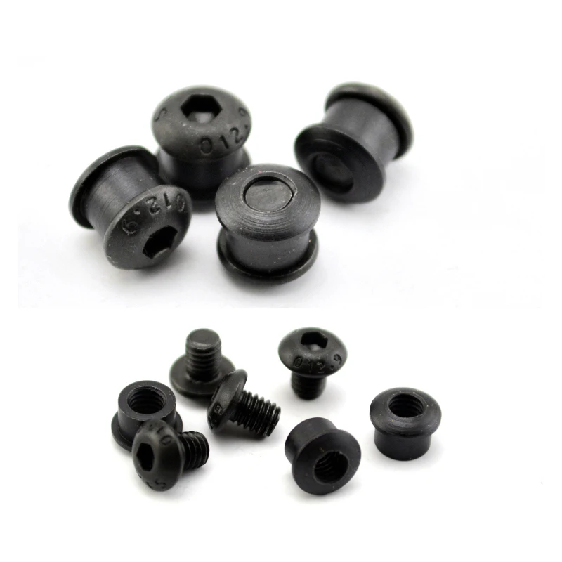 20 juegos tácticos de tornillos de bloqueo de acero inoxidable 416 K, con arandela de aluminio colorida, cuchillo KYDEX, funda, remaches - imagen 4