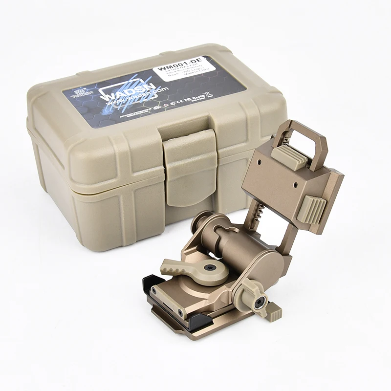 Soporte de soporte de montaje de Metal L4 G24 L4G24 NVG Wilcox para PVS15 PVS18, accesorios de dismontaje rápido de asiento telescópico de visión nocturna - imagen 2