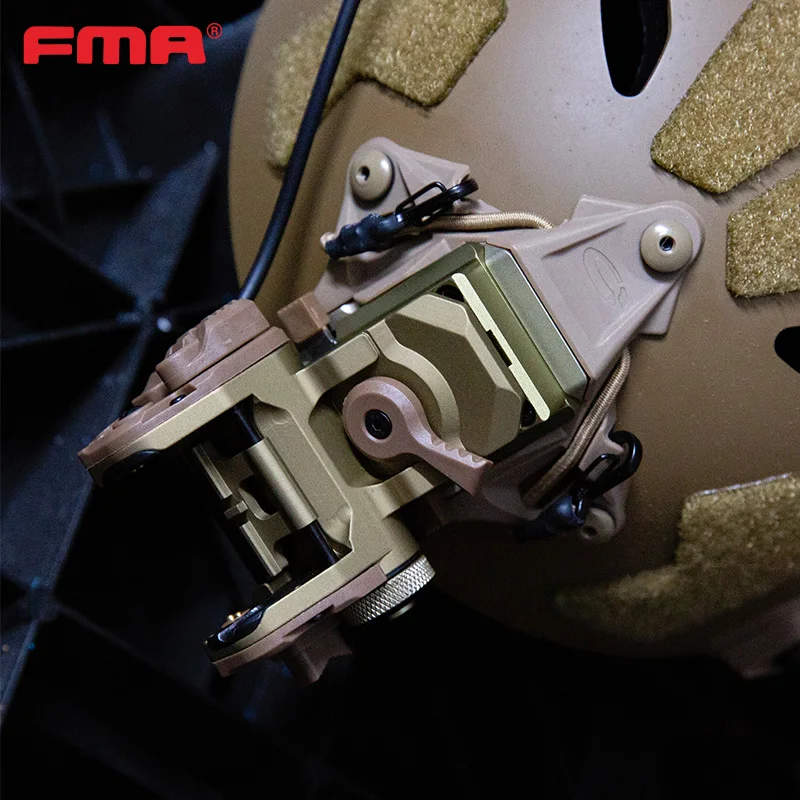 FMA TB1301 Base de casco funcional táctica de metal GSGM NVG Mount - imagen 5