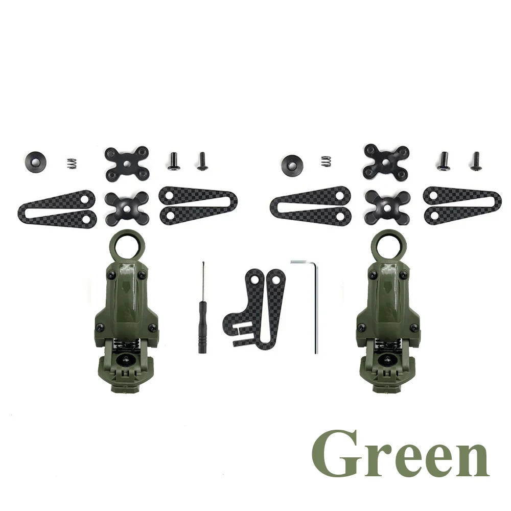 Kit adaptador de auriculares táctico apto para Comtac2/3, orejera de protección auditiva para tiro, Material especial Tegris - imagen 4