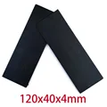 2pc balck 120x40x4mm