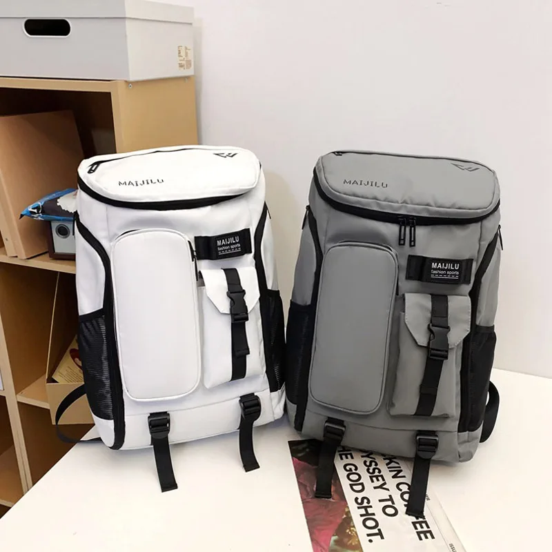 Mochila para viajes al aire libre, senderismo, Camping, bádminton, raquetas de tenis, mochila con bolsillo para zapatos, gimnasio, Fitness, bolsa de entrenamiento universitario