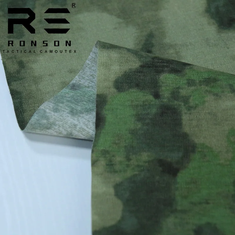 Tela de camuflaje de ruinas verdes IR anti-infrarrojos 500D 1000D Nylon impermeable chaleco táctico bolsas tela Caudula - imagen 4