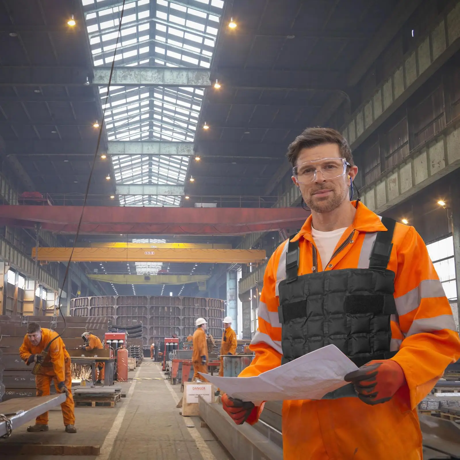 Chaleco enfriador de hielo para clima caliente, chaleco reutilizable con correas ajustables, chaqueta de hielo fría para hombres y mujeres - imagen 3
