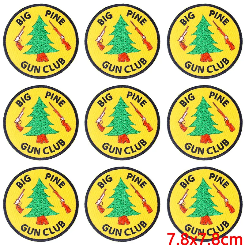 Parche para planchar al aire libre, pegatinas para ropa, insignia de aventura, parche bordado en la naturaleza, rayas para ropa, 10 unidades por lote - imagen 2