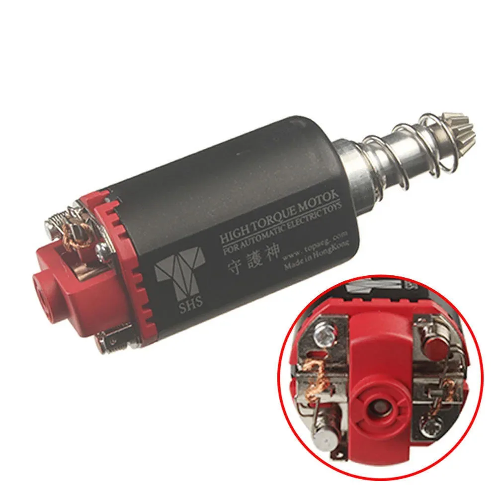 SHS Motor de potencia Original colocación de eje largo corto M90 M100 resorte ajuste Airsoft Ver.2/3 cajas de cambios - imagen 3