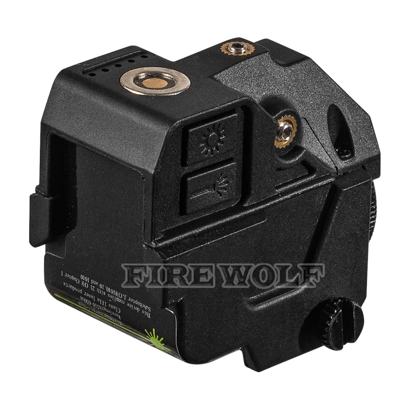 Luz de pistola táctica verde recargable para Tauro ts9, TX22, HK416, Glock 17, 19, linterna - imagen 3