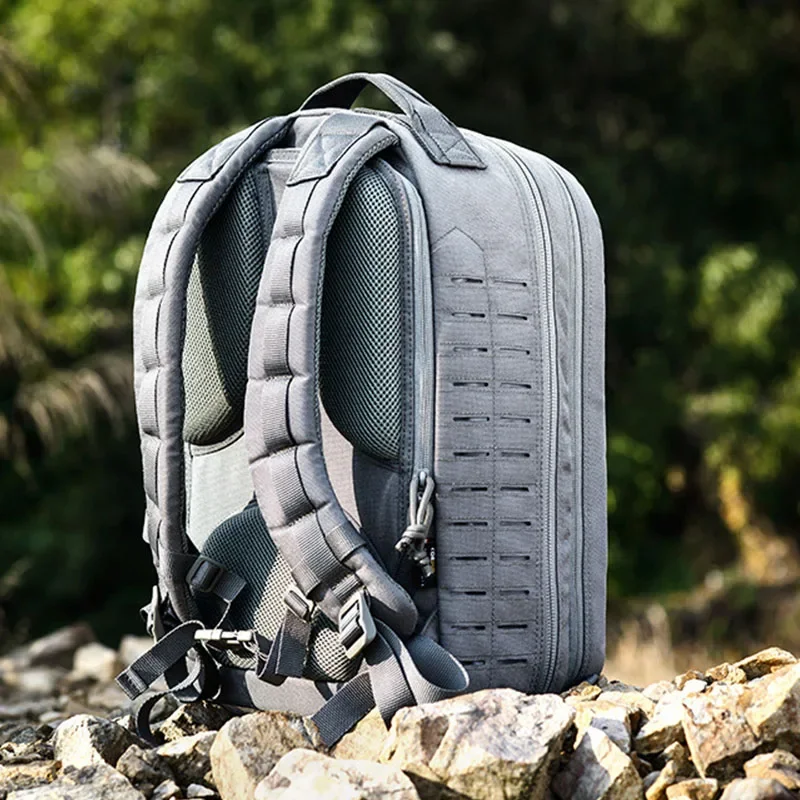Mochilas de viaje YAKEDA, mochila táctica de 35L, equipo de almacenamiento para deportes al aire libre, bolsa de viaje 3D impermeable, mochila de senderismo - imagen 4