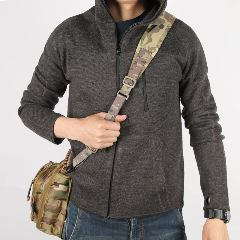 Correa de ajuste rápido de doble punto, accesorios tácticos de nailon, correa de hombro cruzada Universal, cordón de hebilla de Olecranon - imagen 3