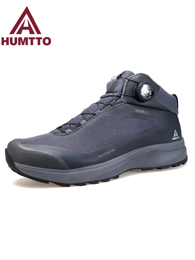Zapatos de senderismo HUMTTO para hombre, botas de caza para acampar y escalar al aire libre, zapatillas de Trekking de montaña, zapatos informales tácticos para Wakling para mujer - imagen 3