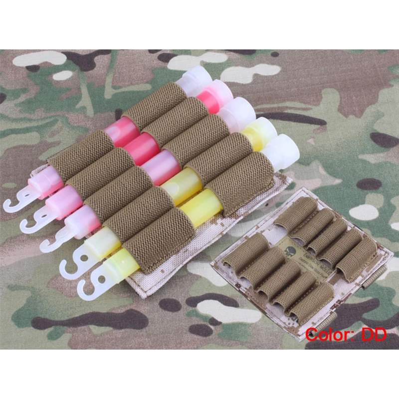Bolsa Táctica EMERSONGEAR Glow Stick - Detalle de capacidad