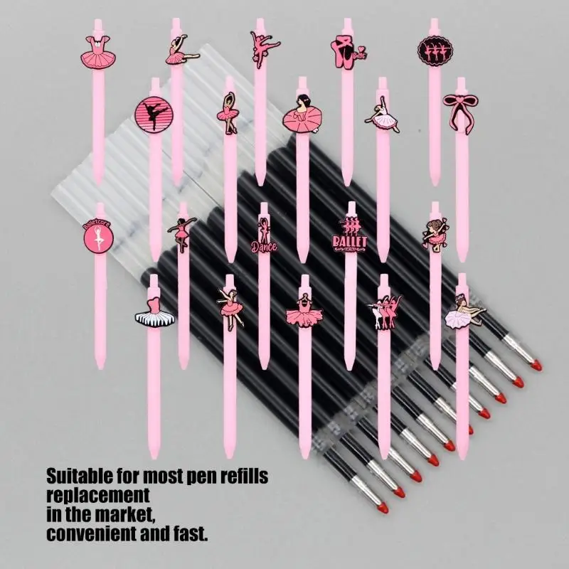 Bolígrafo 0,5mm, bolígrafo plástico larga duración, bolígrafo escritura para uso diario, bolígrafo aceite K1KF