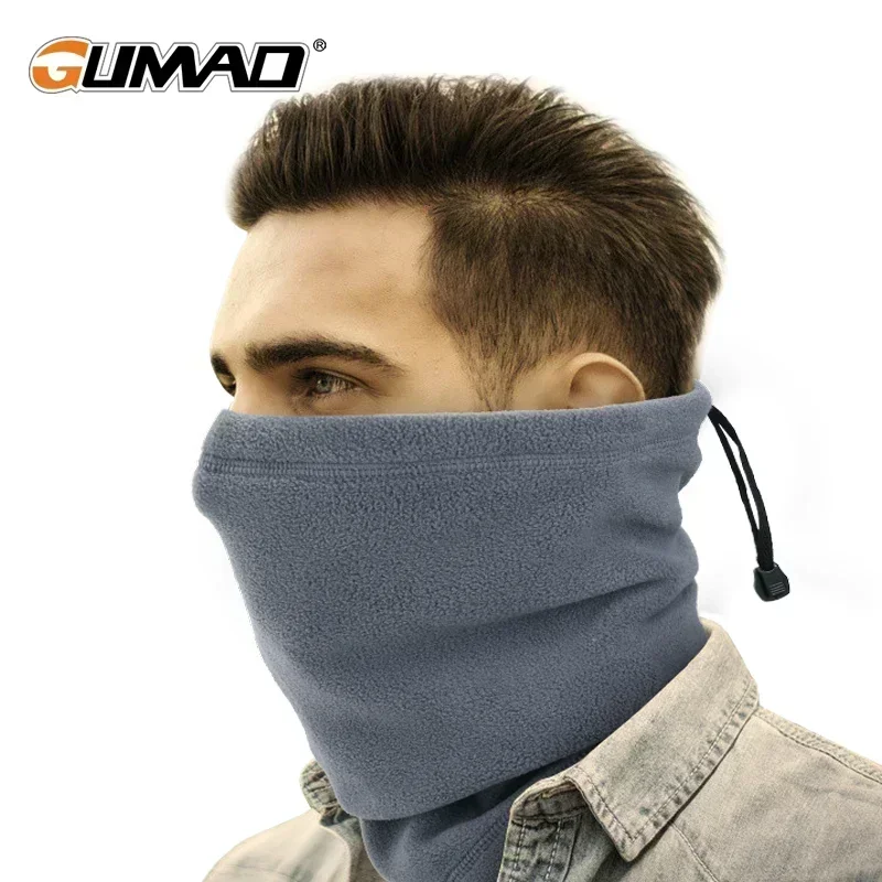 Calentador de cuello para invierno, Bandana térmica, cubierta para la cara, máscara de media lana para senderismo, ciclismo, correr, deporte, bufanda de tubo de esquí, mujeres, hombres y niños - imagen 3