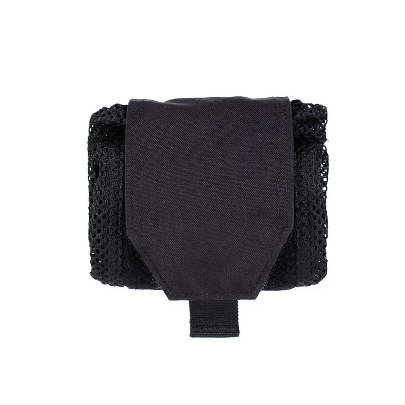 Bolsa táctica enrollable Mag de malla para revistas, Mini bolsillo de red plegable, bolsas de caza para deportes al aire libre 500D - imagen 4