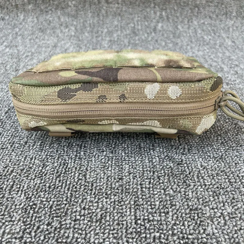 Chaleco táctico de caza al aire libre, bolsa de accesorios, bolsa para restos de pecho, bolsa de mapa MOLLE - imagen 4