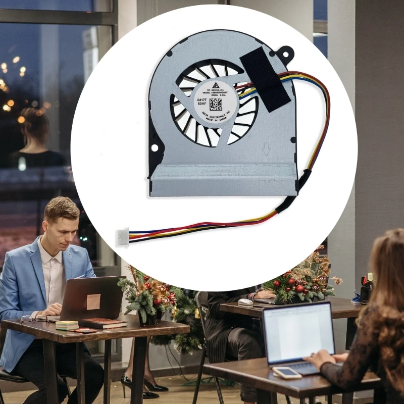 Ventilador de refrigeración de CPU Original para Intel Skull Canyon NUC6i7KYK KSB0605HB 1323-00U9000, ventilador de computadora 5V 0.60A 4 pines, envío directo, nuevo - imagen 4