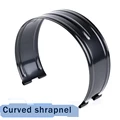 Curved shrapnel
