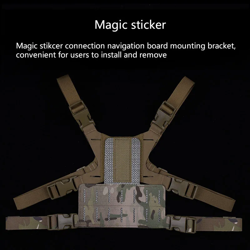 Soporte de navegación para teléfono móvil, accesorio MOLLE, diseño exclusivo, montaje MOLLE, hebilla conveniente - imagen 5