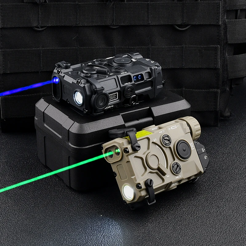 WADSN Tactical Nylon Eotec OGL Laser Pointer Red Dot Blue Green no IR Laser indicator OGL infrared Sight Airsoft Flashlight - imagen 3