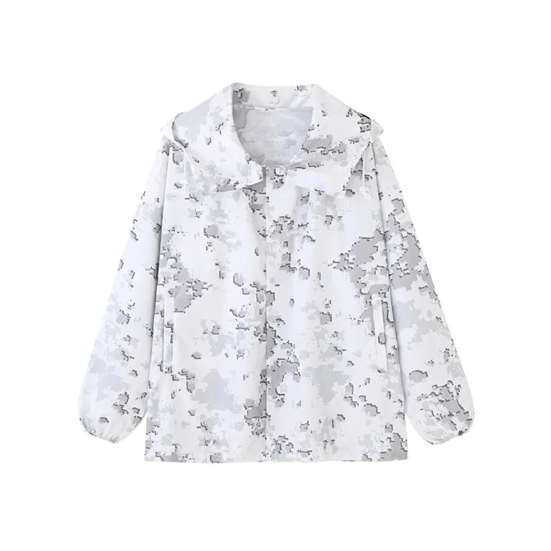 Traje al aire libre ropa de camuflaje para hombres ropa fina de verano ropa de trabajo de camuflaje - imagen 2