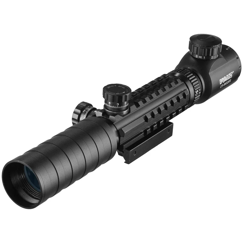 VOMZ 3-9x32 visor holográfico verde iluminación táctica caza - imagen 2