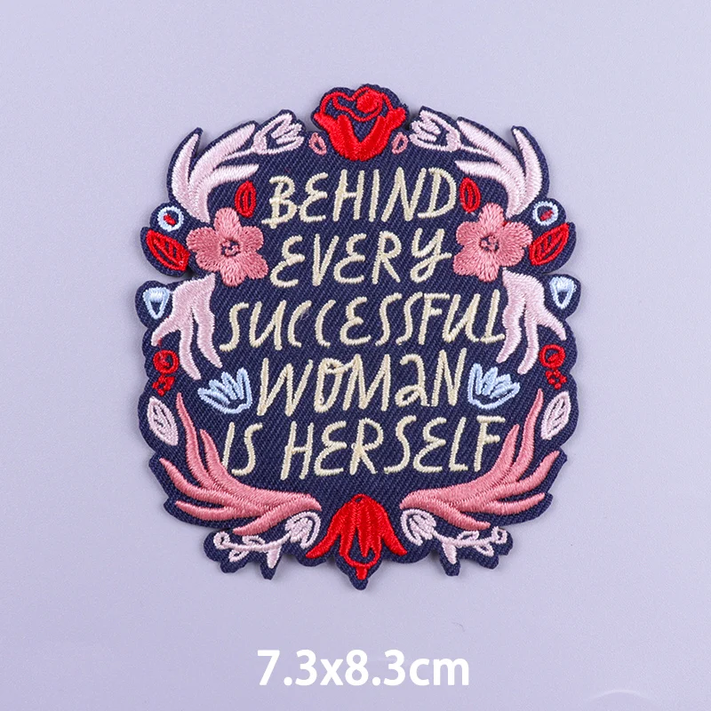 Parche de letras, parches bordados para ropa, parches termoadhesivos para ropa, insignias a rayas, parche de animales para ropa, gancho - imagen 3