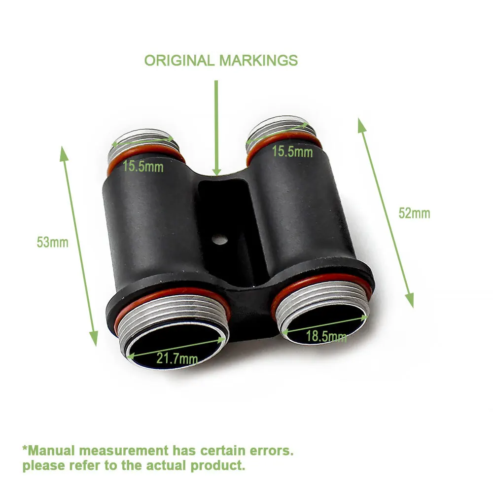 SOTAC-GEAR-adaptador táctico de doble luz para montaje en cuerpo, 18350 y 16340 MLOK para M300V M600V OKW PLH V2, soporte de luz de explorador - imagen 2