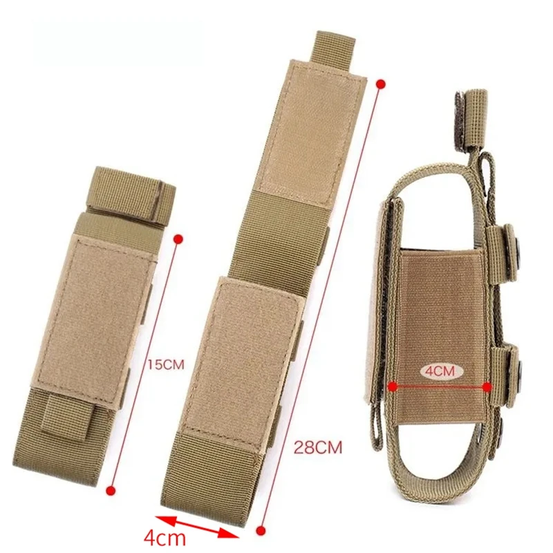 Bolsa de torniquete de nailon de primeros auxilios para gato táctico, funda de pistola única Mag, al aire libre funda de cuchillo de caza, paquetes de tijera médica - imagen 2