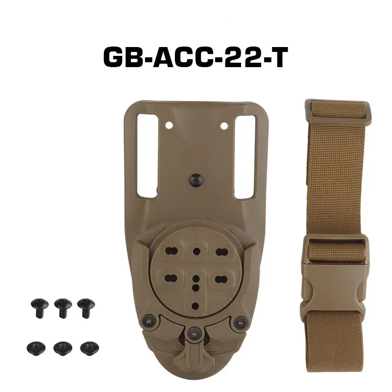 Adaptador de Base de 360 grados, adaptador de pierna caída, adaptador de diseño Modular de liberación rápida, plataforma de sistema de bloqueo de ajuste ﻿ - imagen 5