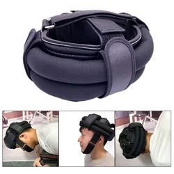 Gorros ponderados para entrenamiento de músculos, fuerza eléctrica, vértebra Cervical, para cabeza, cuello, bolsa de arena, entrenador muscular, pesas, gorro de ejercicio