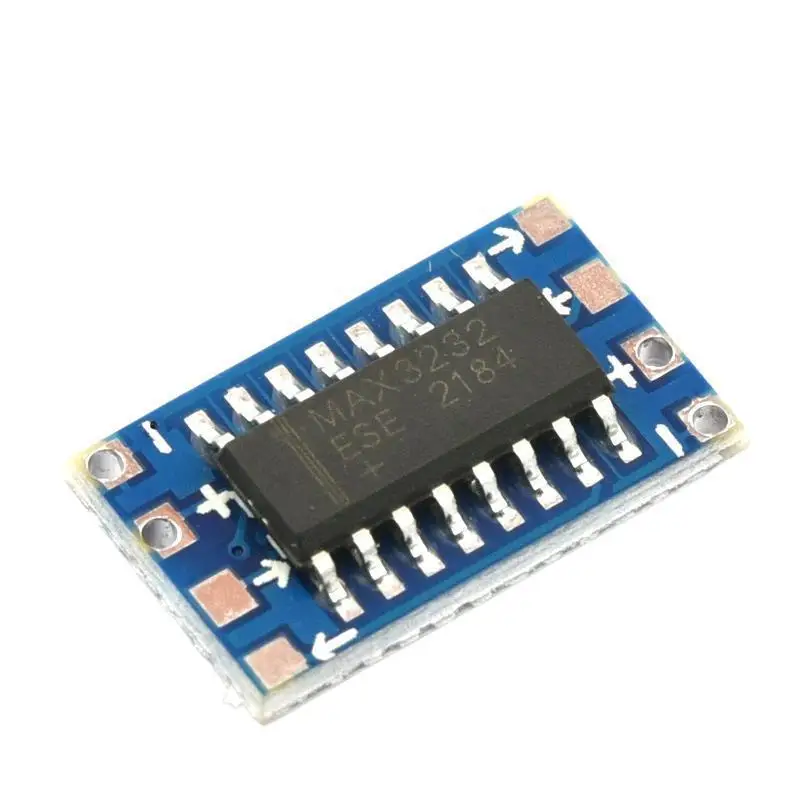5/10/20/50 Uds Mini RS232 MAX3232 nivel a TTL Placa de nivel convertidor módulo adaptador placa de conversión serie - imagen 5