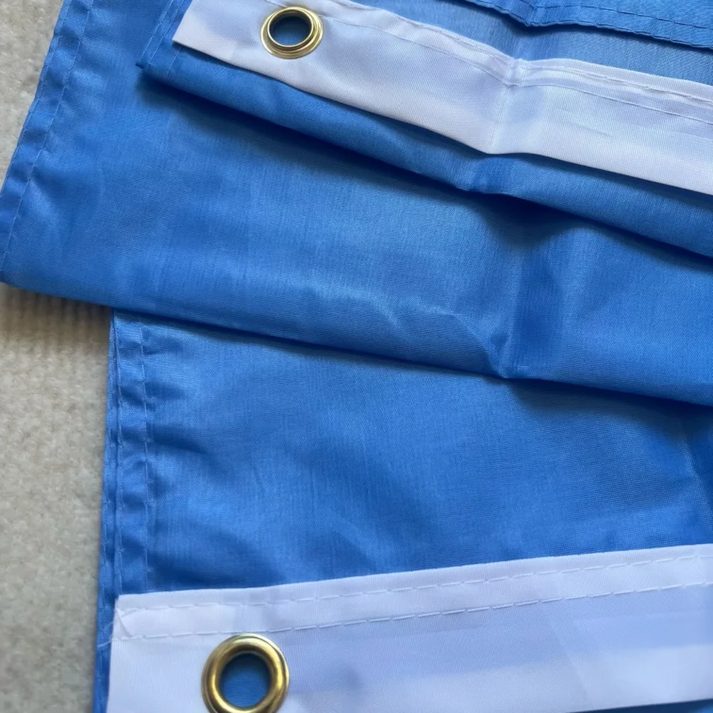 Bandera de las Naciones Unidas del Mundo 90X150cm bandera nacional de la UN material de poliéster de 3x5 pies banderas colgantes de las Naciones Unidas para decoración - imagen 5