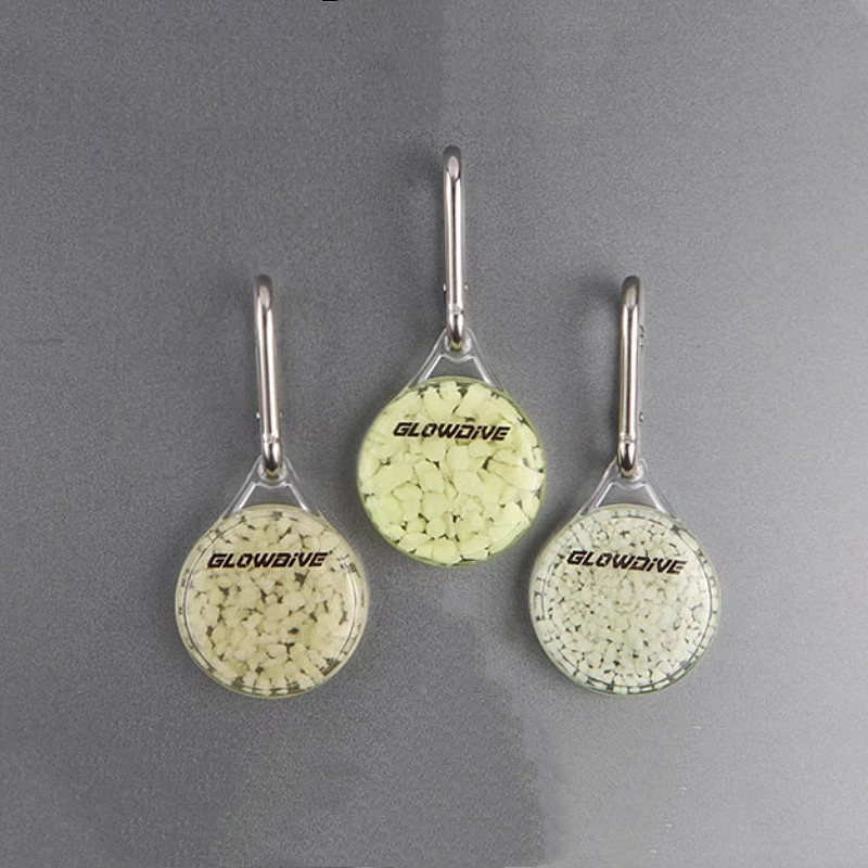 Mini ganchos de resina luminosos de alto brillo para buceo, tierra rara, uso repetido de larga duración con 316 hebillas, decoración de mochila - imagen 4
