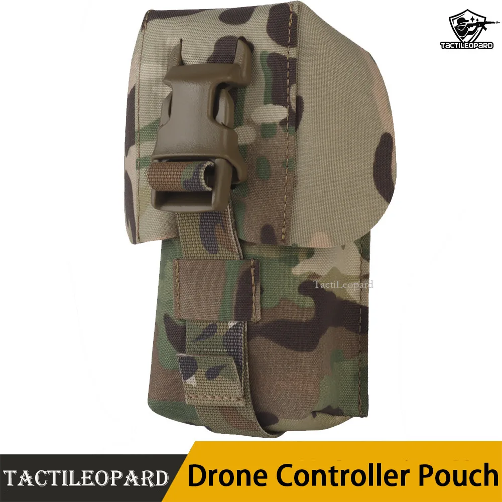 Bolsa táctica para controlador de Dron, bolsa de almacenamiento MOLLE, accesorios portadores de placa, equipo de entrenamiento Airsoft para caza al aire libre - imagen 2