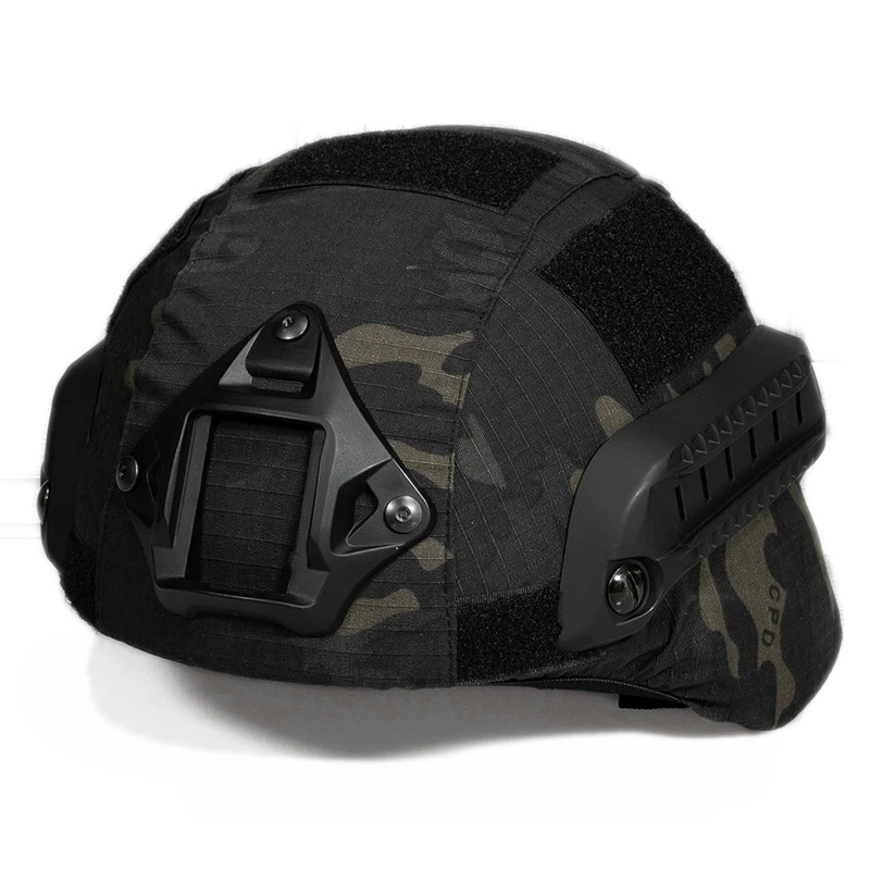 Cubierta de casco Multicam, cubierta de casco táctico Airsoft para casco militar MICH 2000, equipo deportivo de tiro Airsoft - imagen 4