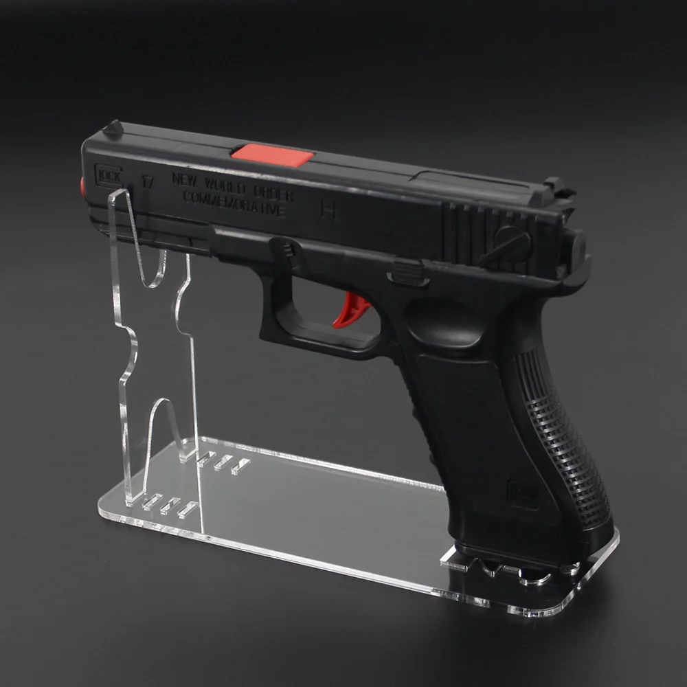 Soporte de exhibición de pistola transparente de acrílico VULPO, almacenamiento de modelo de pistola, estante de exhibición, accesorios de Paintball de caza - imagen 2