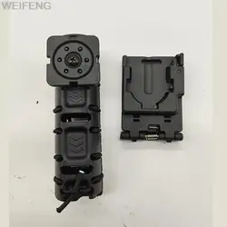 Funda táctica gas pimienta MOLLE con clip giratorio 360° para cinturón
