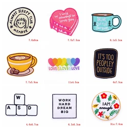 Parche bordado táctico – 5 insignias coser o planchar