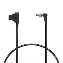 J1HC D-Tap para bloquear DC2.1/2.5 mm Monitoreros Cable alimentación cable recto para AtomOS Video Asistir monitores
