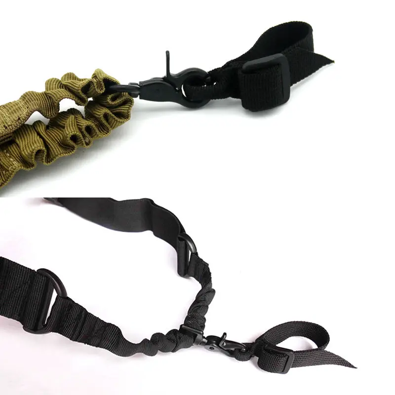 Hebilla de fijación de nailon con coleta táctica, correas multiusos, gancho y bucle, hebillas de correa trasera, accesorio ajustable - imagen 2