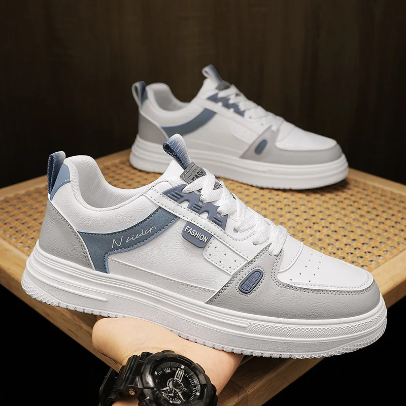 Zapatillas de deporte Para Hombre, calzado deportivo al aire libre Para Hombre, zapatos vulcanizados de moda, Tenis Para Hombre, zapatos planos de lujo Para primavera y otoño 2026 - imagen 3