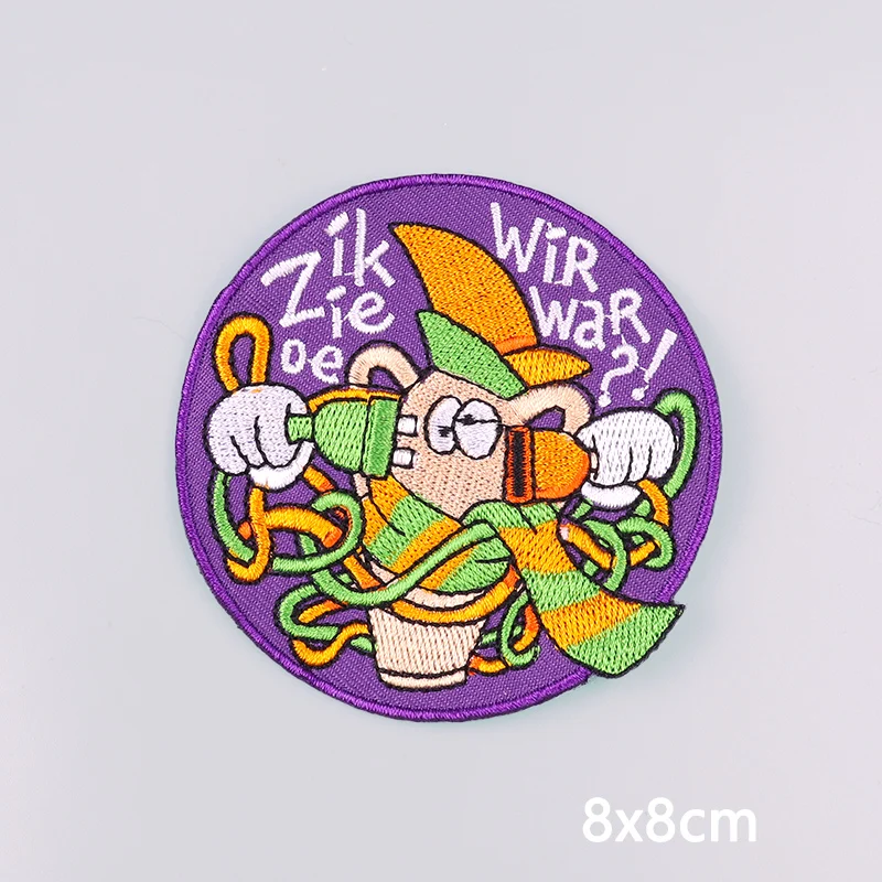 Parche bordado carnaval Países Bajos Tilburg – Emblema para coser - imagen 3