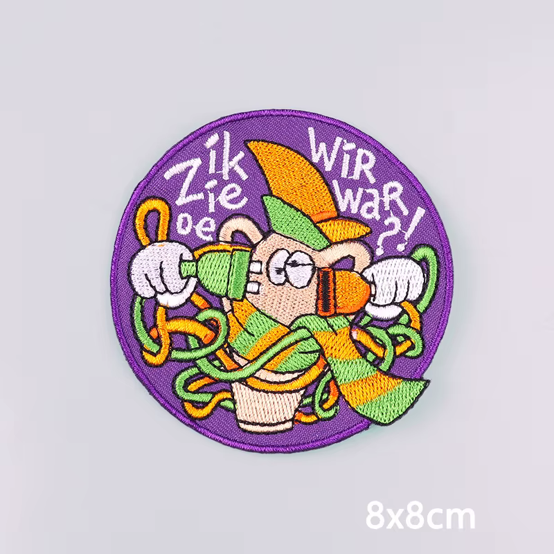 Parche bordado carnaval Países Bajos Tilburg – Emblema para coser - imagen 3
