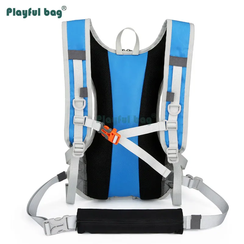 Mochila ligera para bicicleta con bolsa de hidratación para ciclismo de 2L, cubierta de malla para casco de bicicleta, paquete portátil impermeable para deportes al aire libre AVA196 - imagen 5