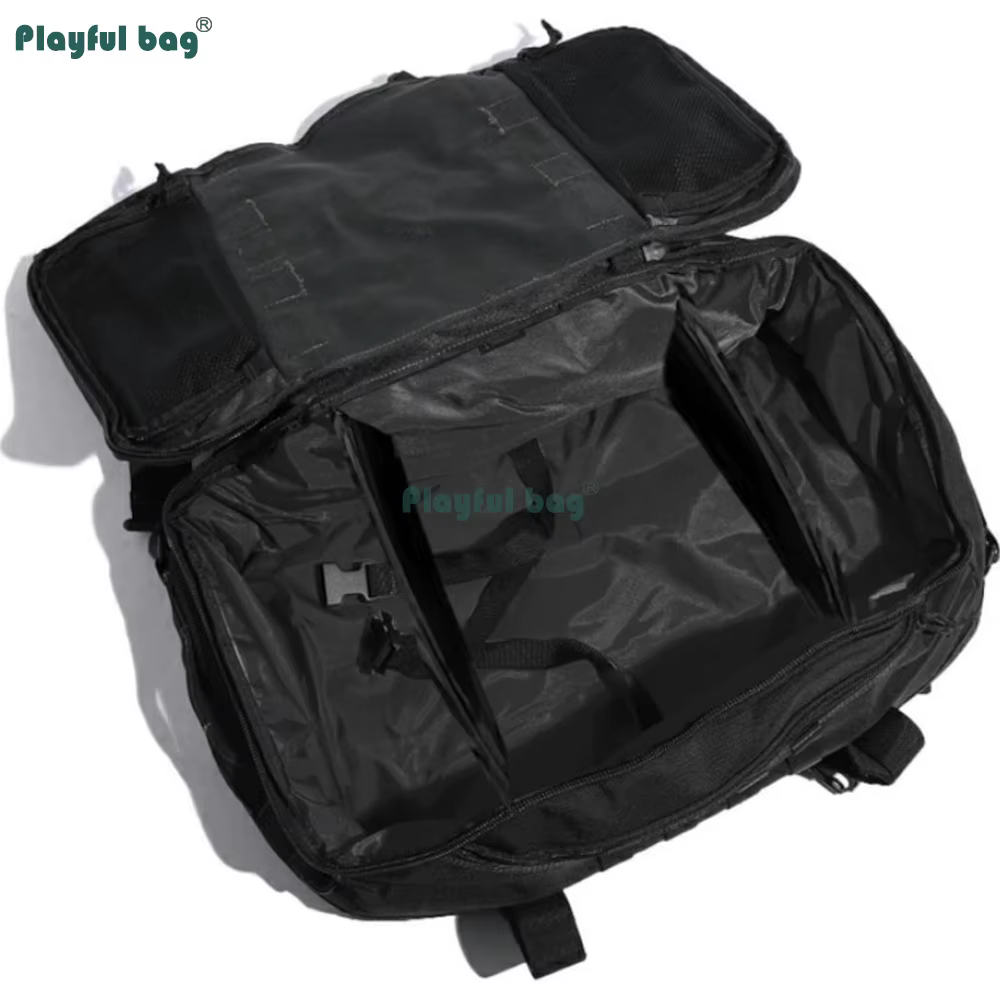 Mochila táctica de camuflaje multifuncional resistente para exterior - imagen 4