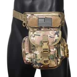 Bolso bandolera camuflaje Oxford táctico para fotografía deportes