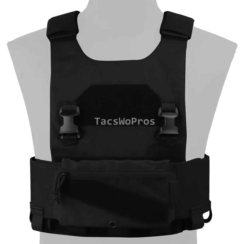 Chaleco de combate táctico multifuncional, portador de placa de armadura, chaleco de Paintball, caza al aire libre, juego de guerra, chaleco acolchado con correa para el hombro - imagen 2