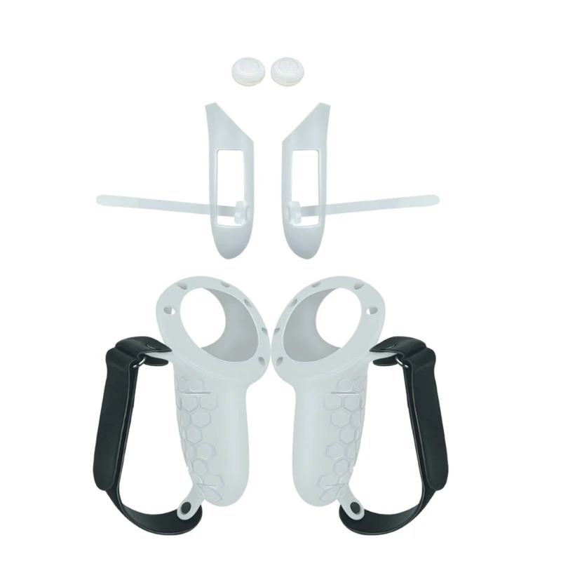 Piel silicona y duradera para controladores Quest 3, protección mejorada, envío directo - imagen 5