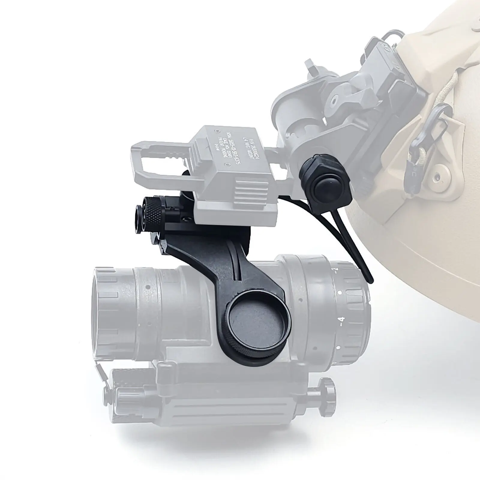 PVS-14 J Arm Auto ON/OFF Adaptador de casco NVG de visión nocturna con montaje en cola de milano SOTAC - imagen 2